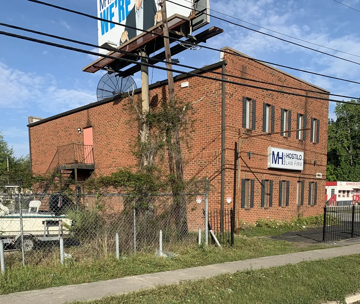 A two-story brick commercial building at 5081 Rivers Ave., on the corridor that runs past Ferndale in North Charleston.